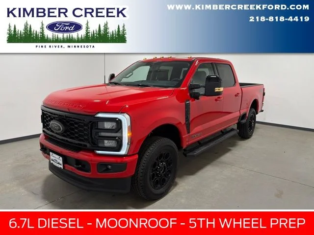 New 2026 Race Red Ford F-350® Lariat® image 1