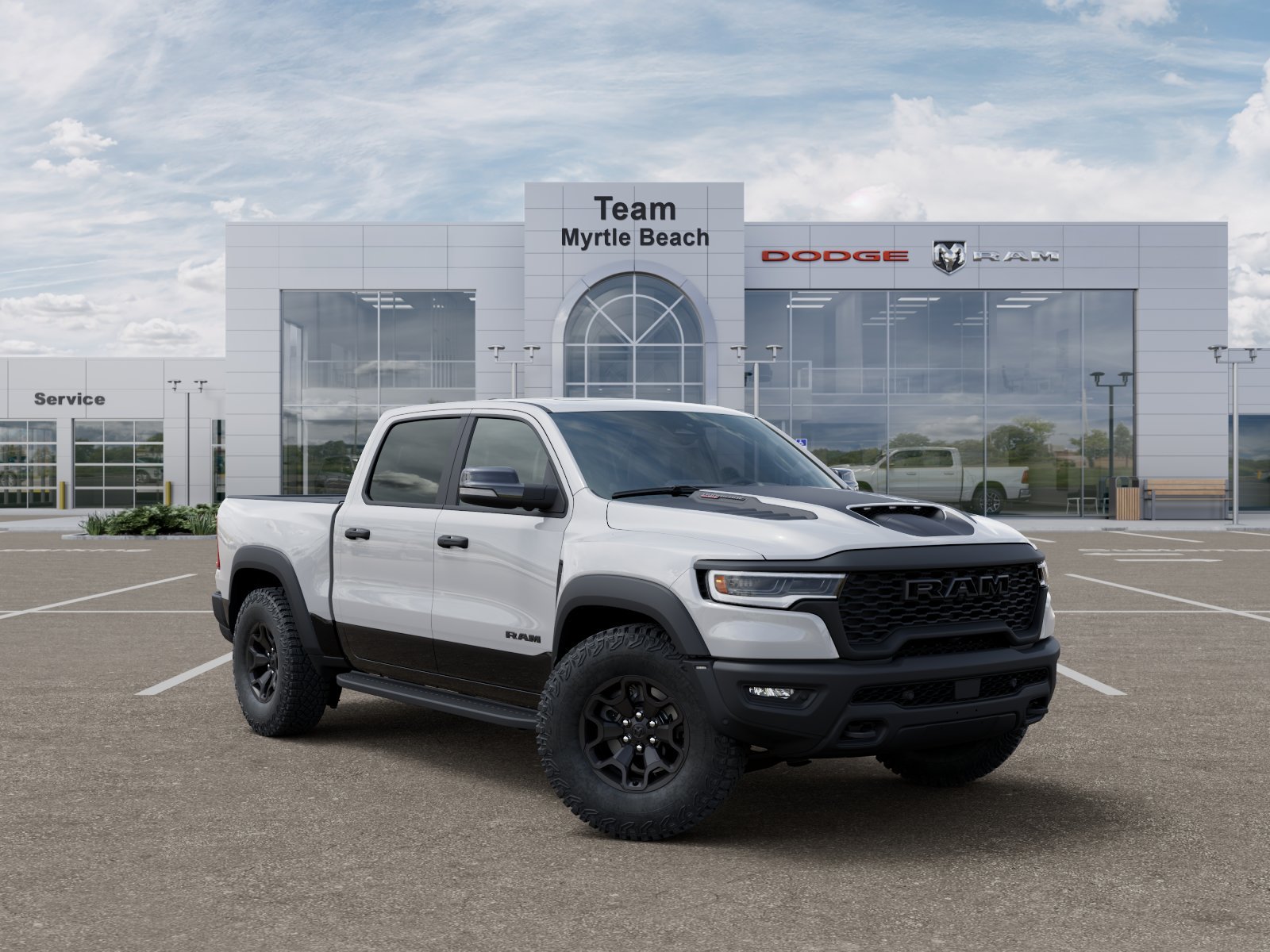 New 2026 Bright White Clear-Coat Exterior Paint RAM RHO image 27