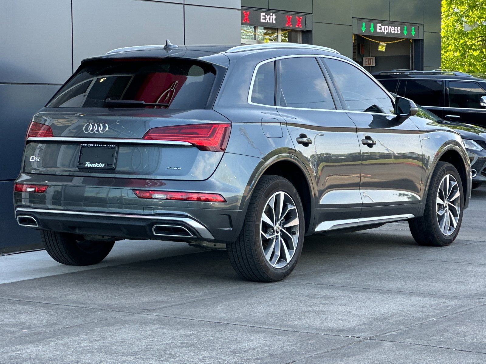 Used 2022 Gray Audi 45 S line Premium image 2