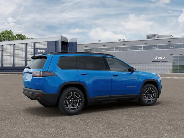 New 2026 Hydro Blue Pearl-Coat Exterior Paint Jeep Limited image 4