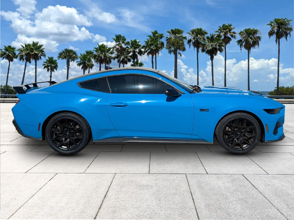 Certified Used 2024 Grabber Blue Ford GT Premium image 8