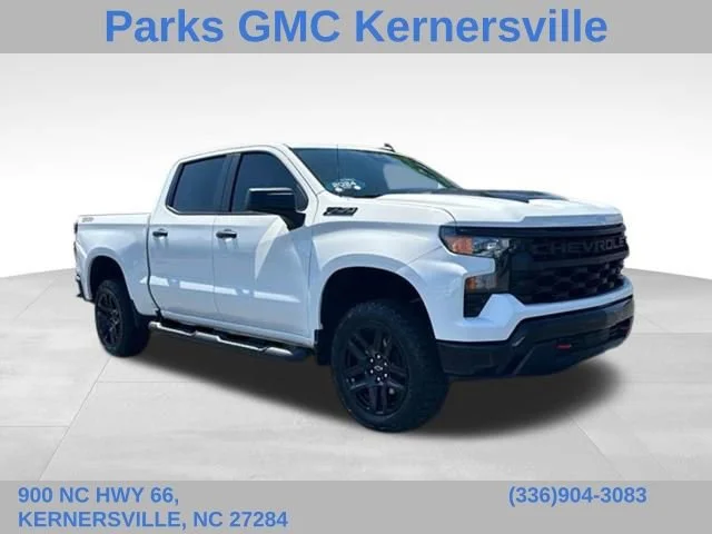 Used 2024 Summit White Chevrolet Custom Trail Boss image 1