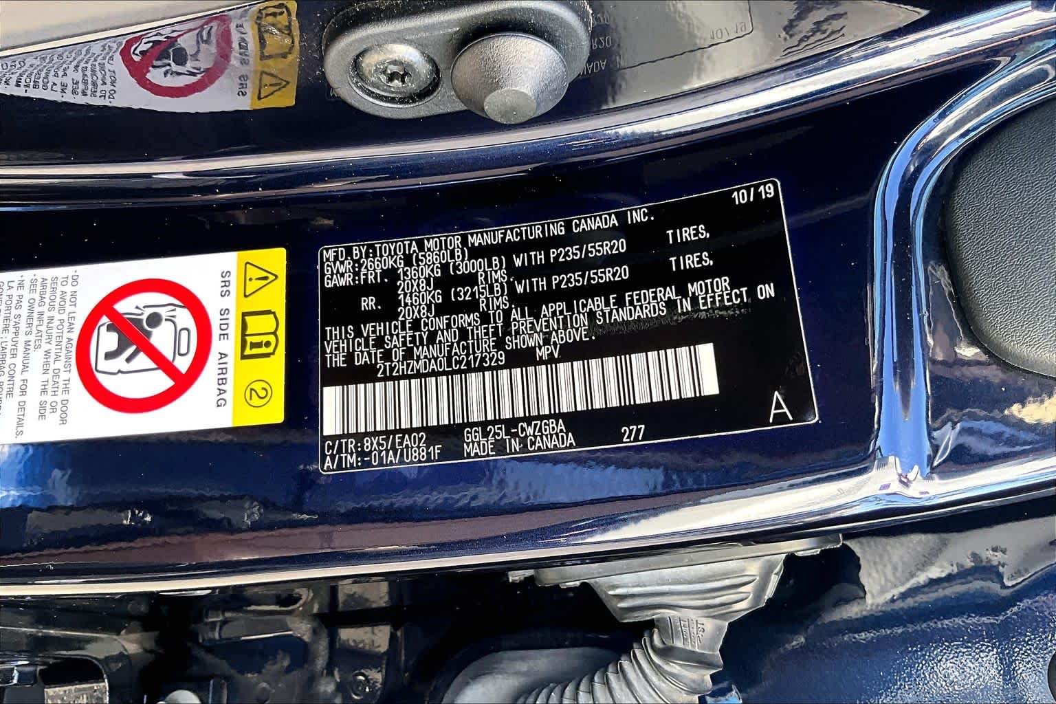 Used 2020 Nightfall Mica Lexus  image 35