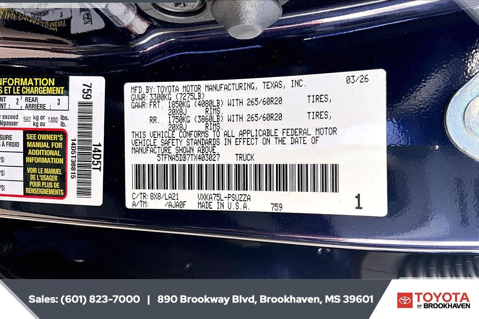 2026 Toyota Tundra Platinum - Photo 8