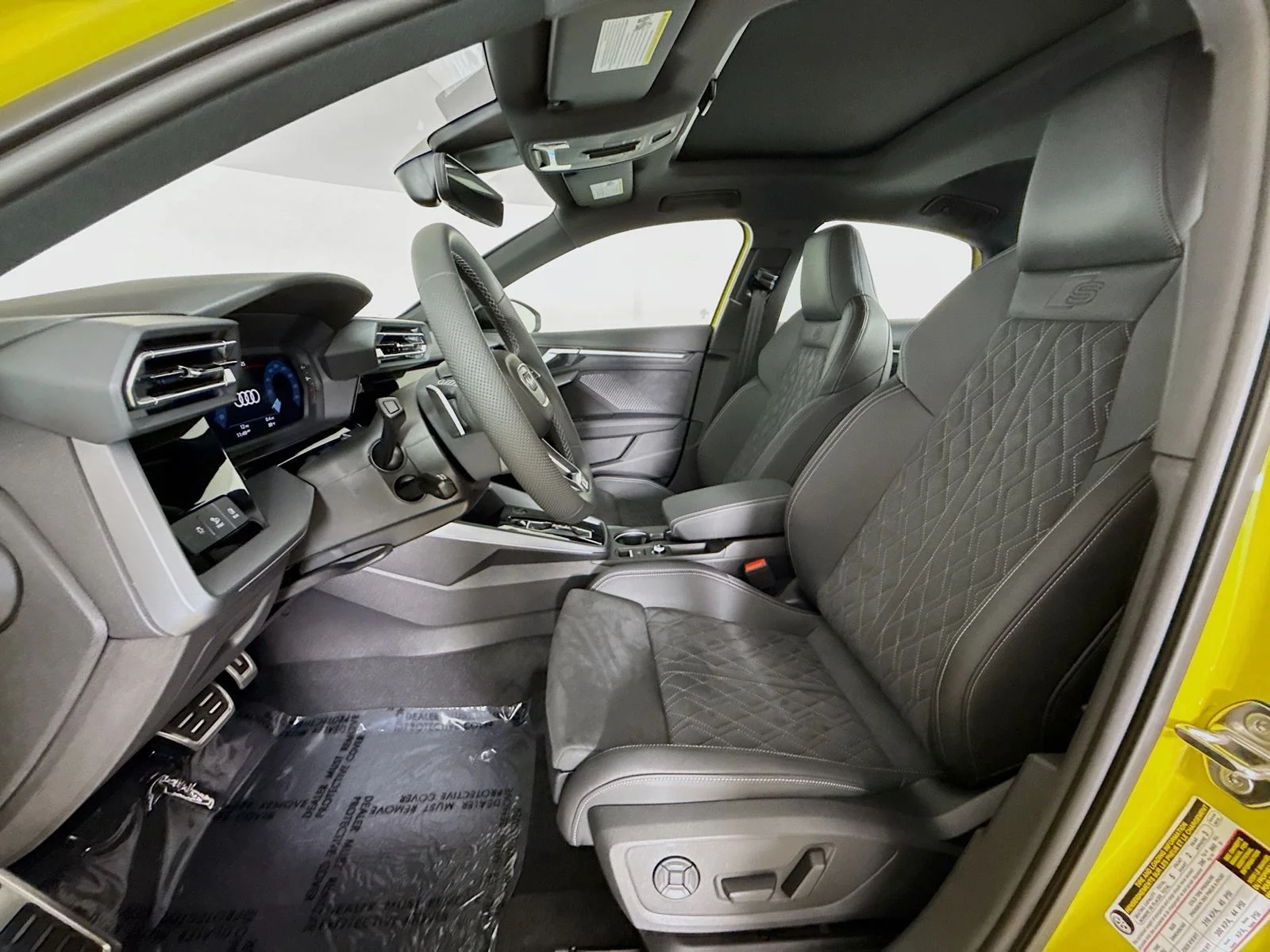 New 2025 Yellow Audi 2.0T Premium Plus image 21