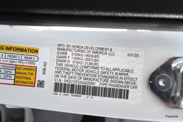 2025 Honda Accord Hybrid Sport - Photo 20