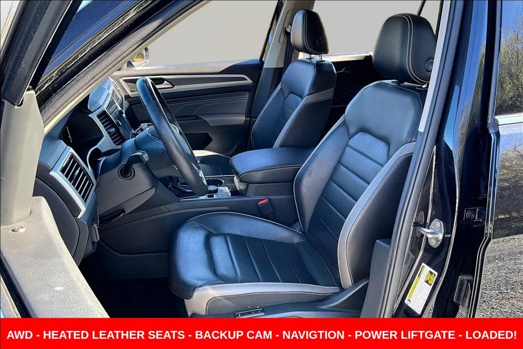Used 2023 Black Volkswagen 3.6L V6 SEL Premium R-Line image 24