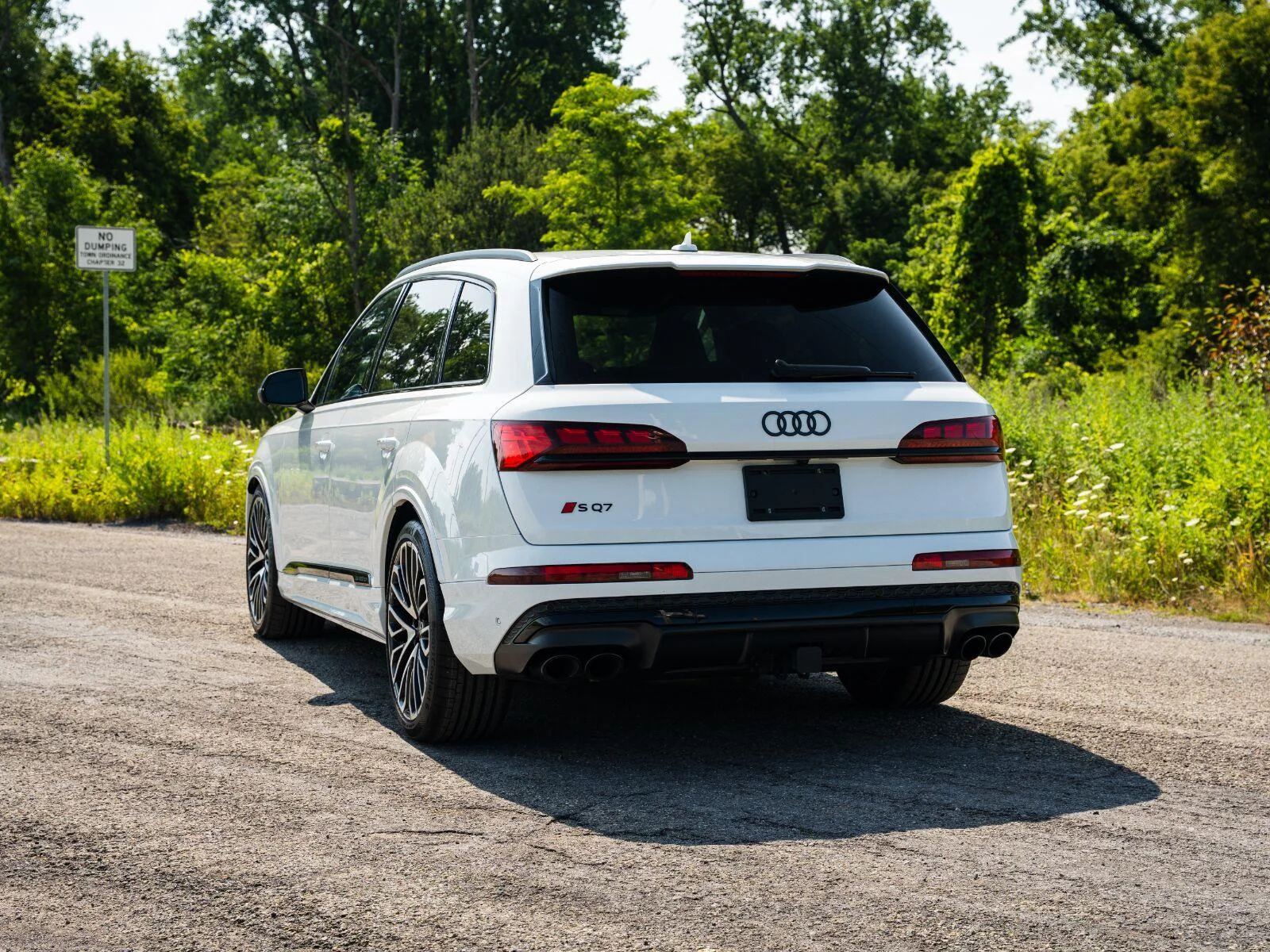Used 2025 Glacier White Metallic Audi Prestige image 8