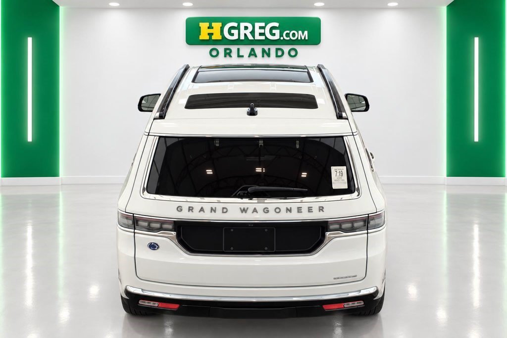 Used 2024 Bright White Clearcoat Jeep Series III image 6