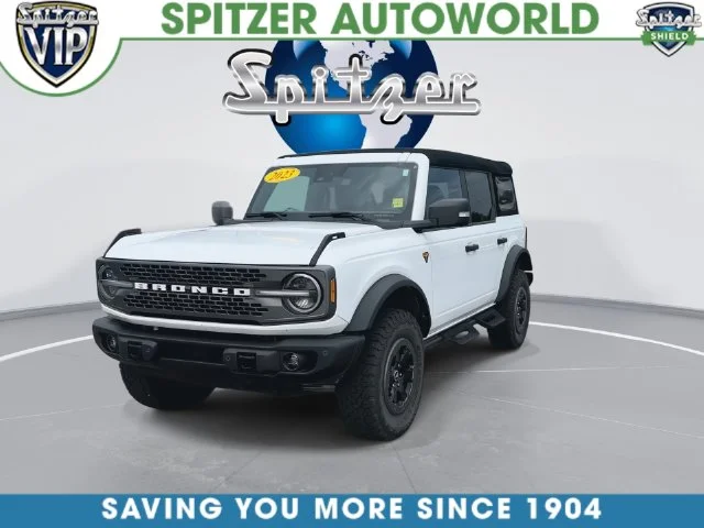 Used 2023 White Ford Badlands image 7