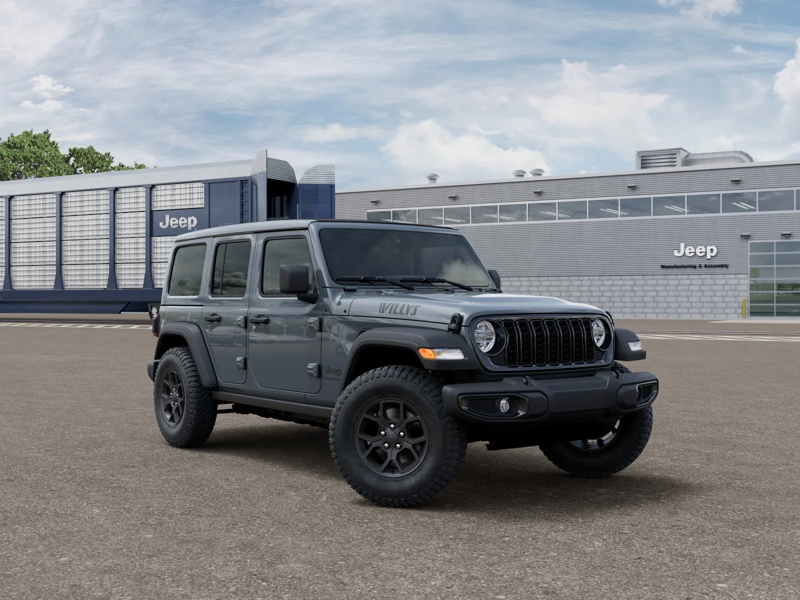 New 2026 Anvil Clearcoat Jeep Willys image 3