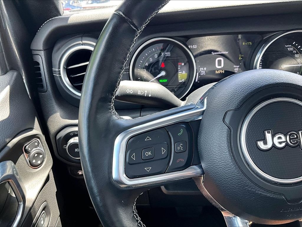 Used 2023 Gray Jeep Sahara 4xe image 22