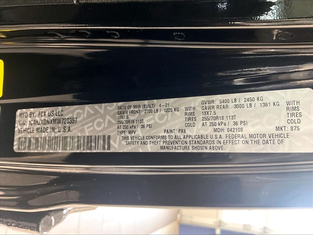 Used 2021 Black Jeep Unlimited Sport Altitude image 36
