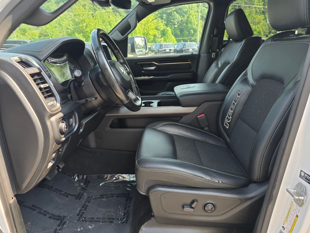Used 2021 Bright White Clearcoat Ram Rebel image 4