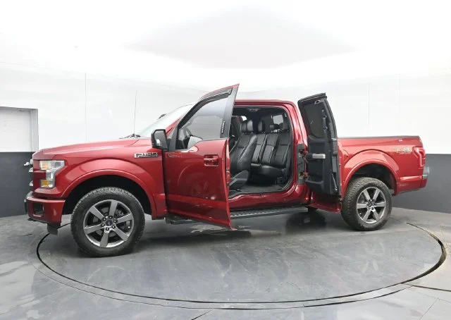 Used 2015 Ruby Red Metallic Ford Lariat image 47