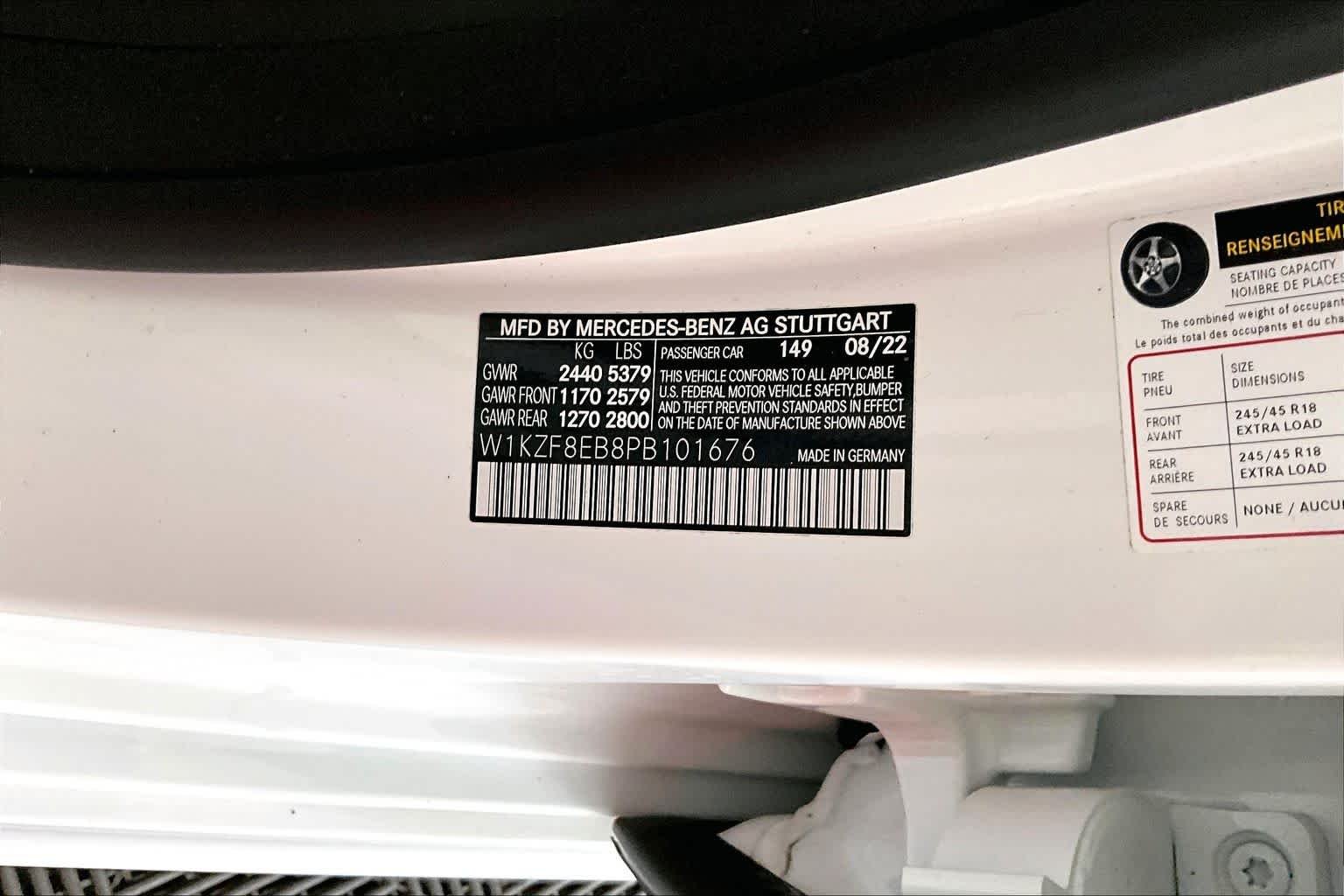 Certified Used 2023 Polar White Mercedes-Benz E 350 image 32