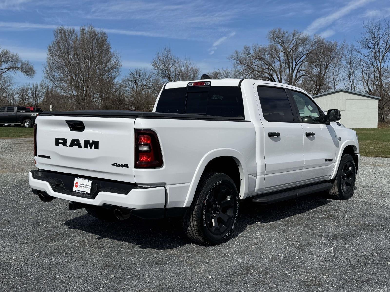 New 2026 Bright White Clear-Coat Exterior Paint RAM Big Horn image 21