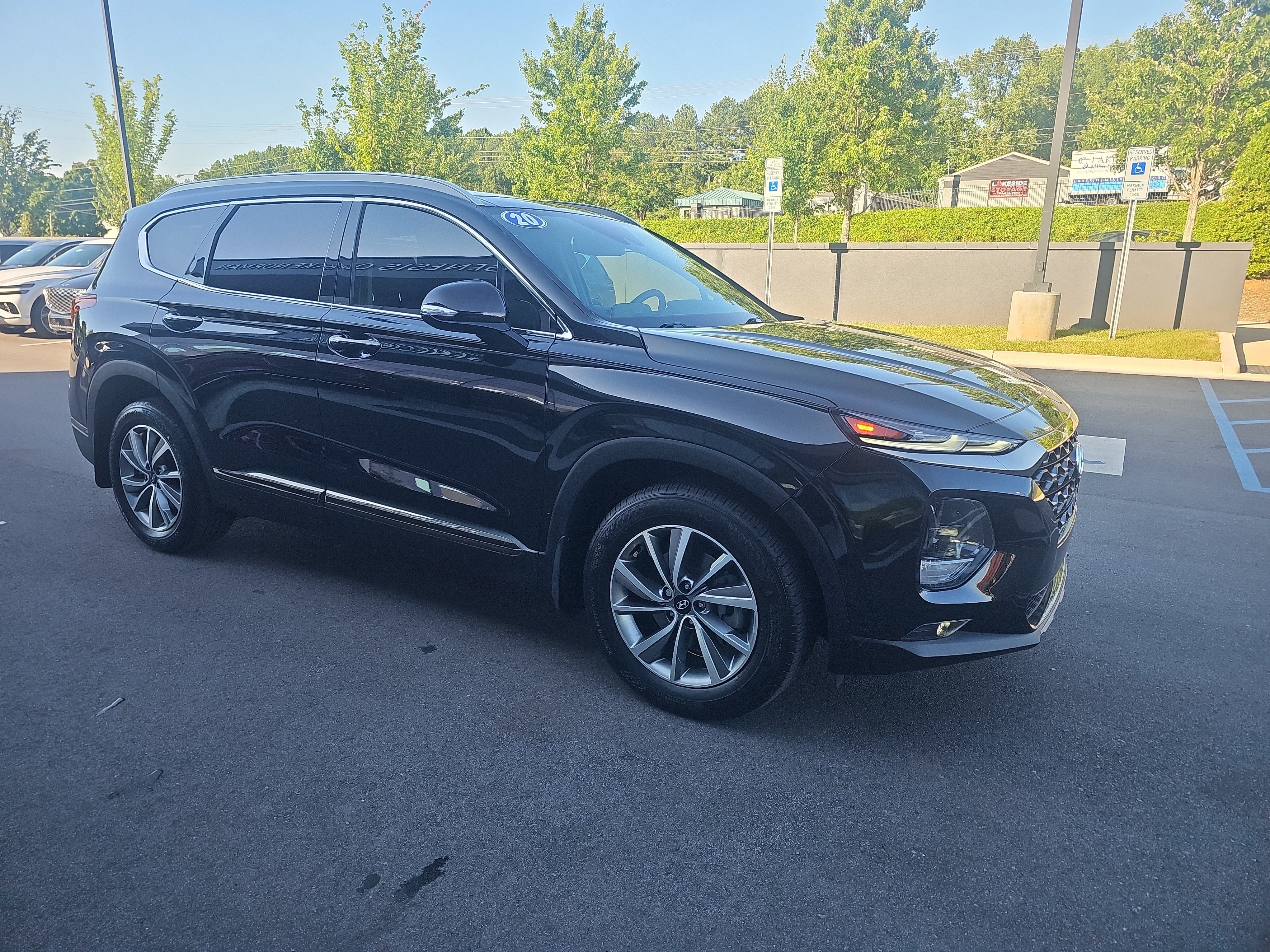 Used 2020 Twilight Black Hyundai Limited image 3