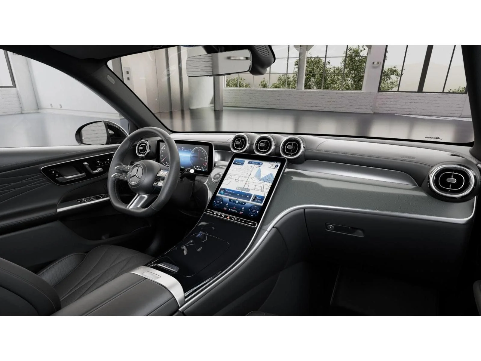 New 2026 Silver Mercedes-Benz GLC 350e image 6
