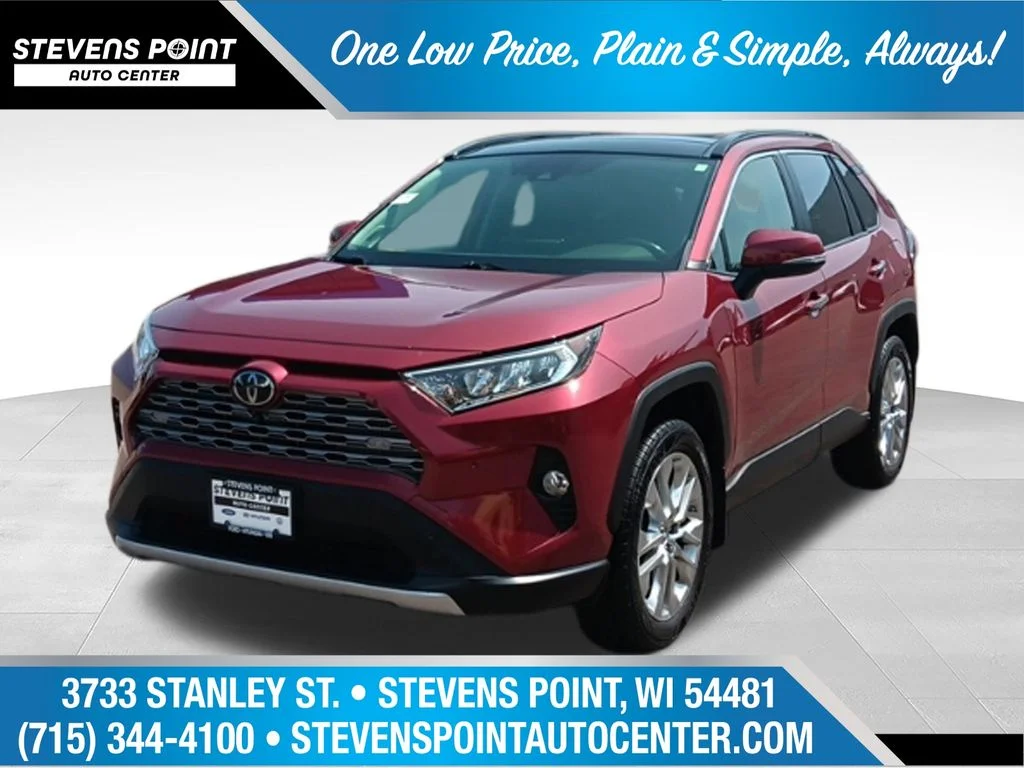 Used 2019 Red Metallic Toyota Limited image 1