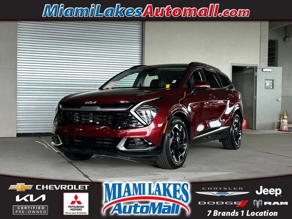 Used 2024 Dawning Red Kia SX-Prestige image 1