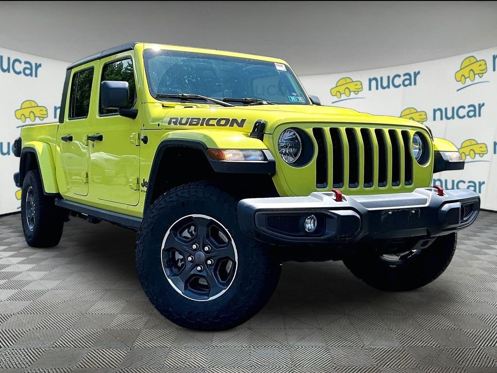 Used 2023 Yellow Jeep Rubicon image 1