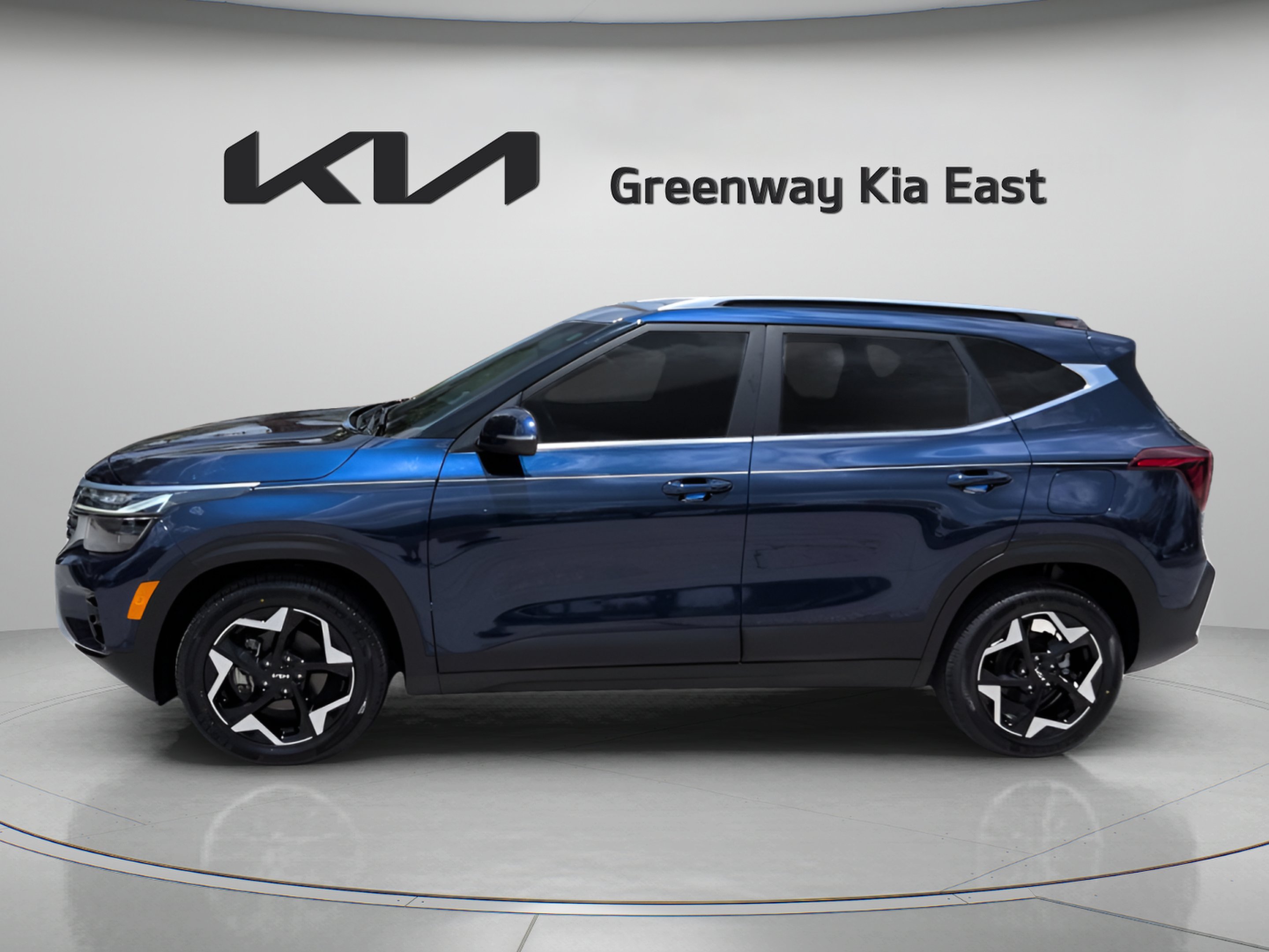 Certified Used 2024 Dark Ocean Blue Kia EX image 9