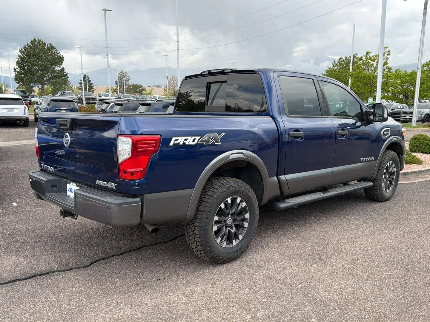 Used 2017 Deep Blue Pearl Nissan PRO-4X image 5