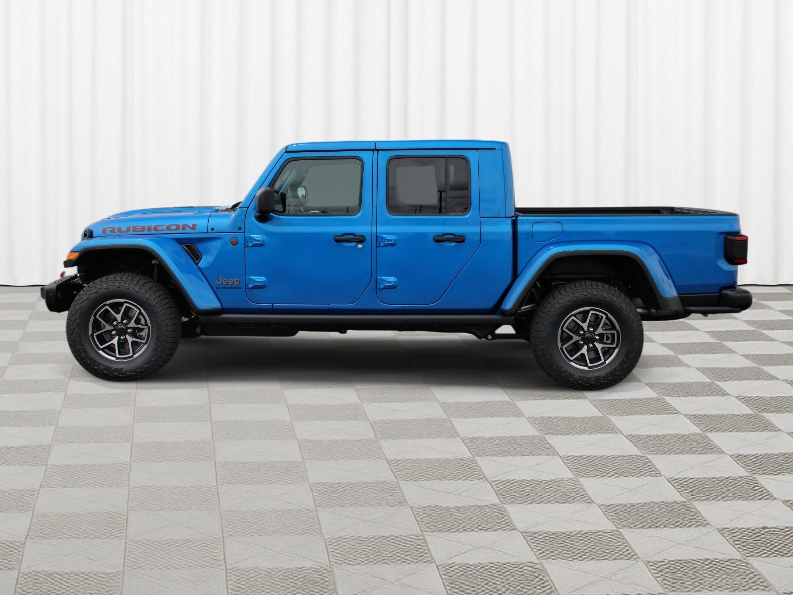 New 2026 Hydro Blue Pearl-Coat Exterior Paint Jeep Rubicon X image 36