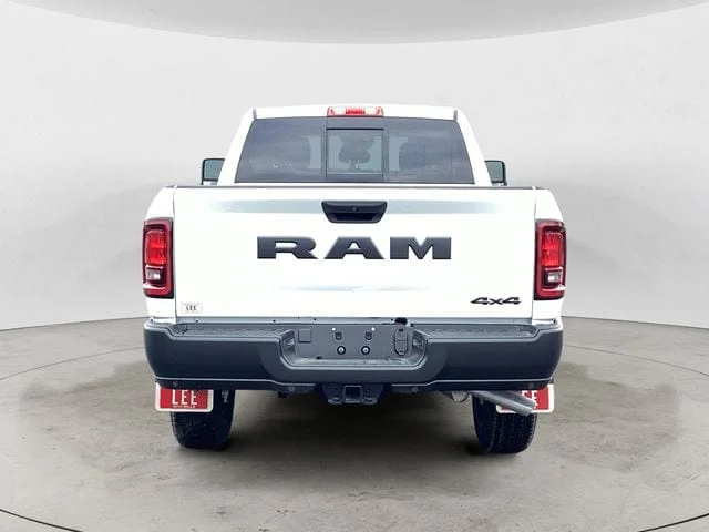 New 2026 Bright White Clearcoat Ram TRADESMAN CREW CAB 4X4 6