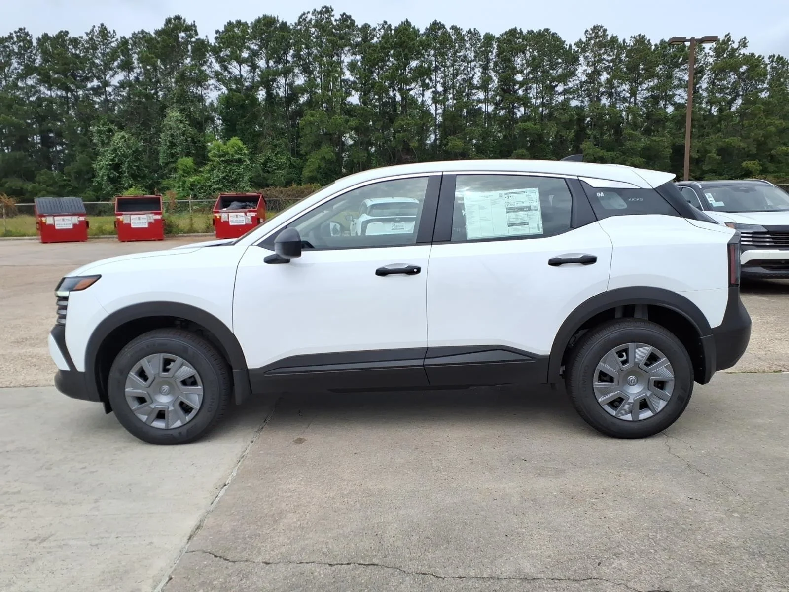 2026 Nissan Kicks S White at Robbins Nissan