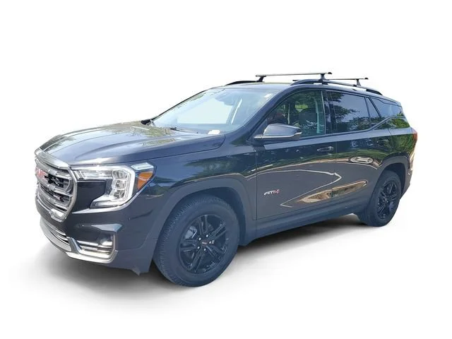 Used 2024 Ebony Twilight Metallic GMC AT4 image 2