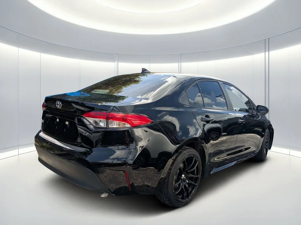 Certified Used 2025 Black Toyota LE image 3