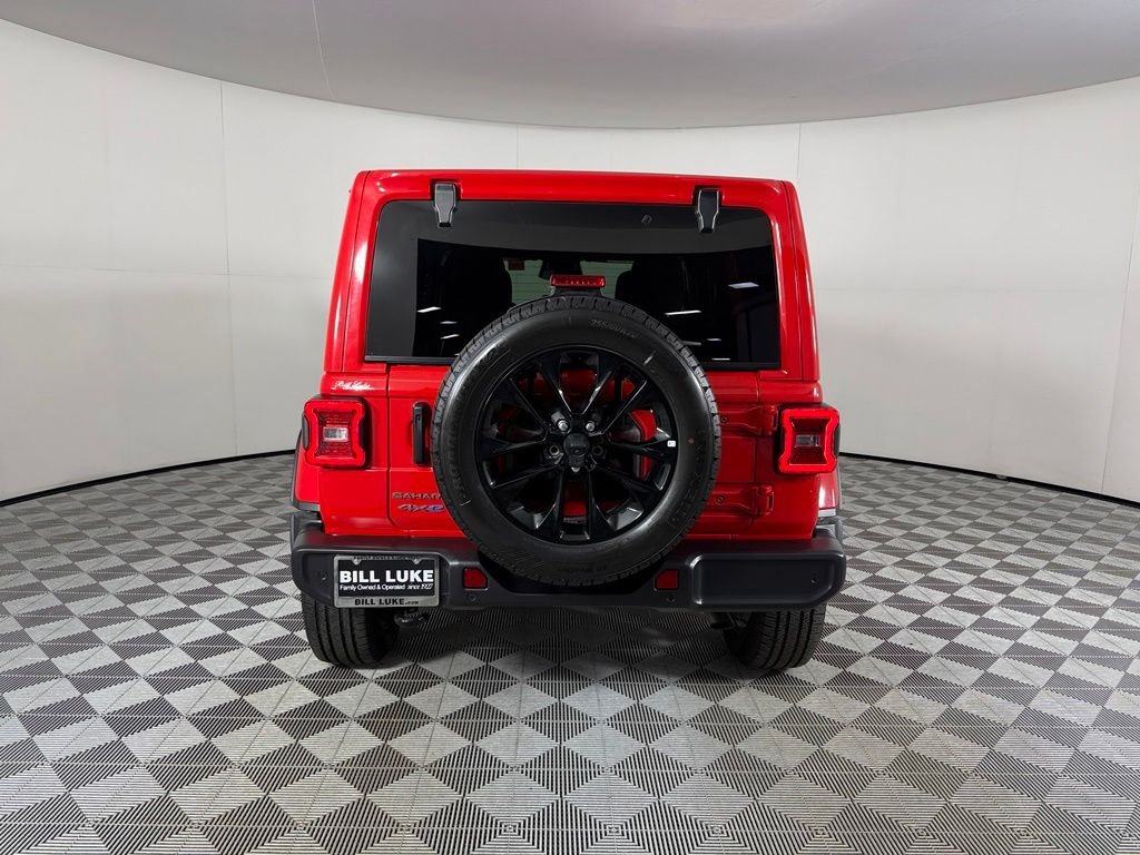 Certified Used 2025 Red Jeep Sahara 4xe image 8