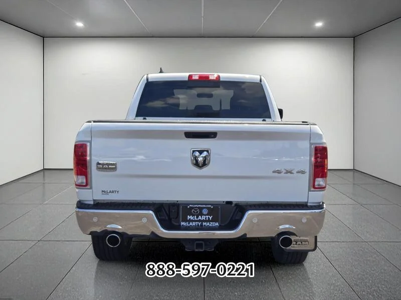Used 2016 Bright White Clearcoat RAM LARAMIE LONGHORN image 4