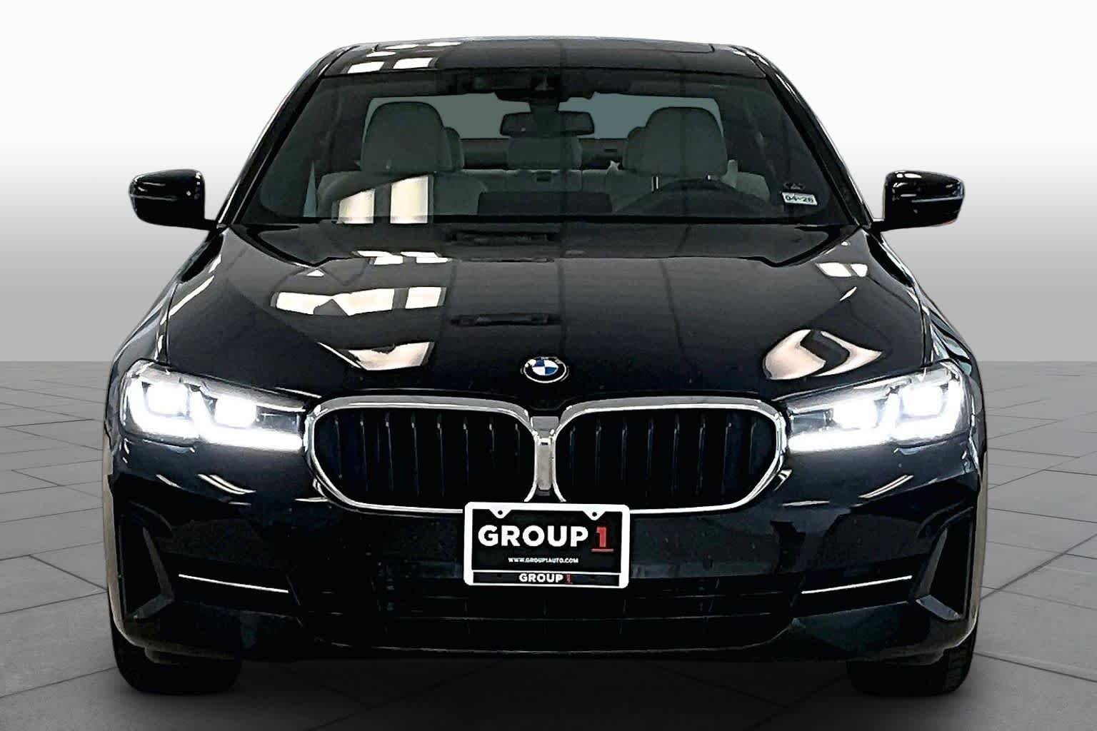 Used 2023 Black Sapphire Metallic BMW 530i image 3