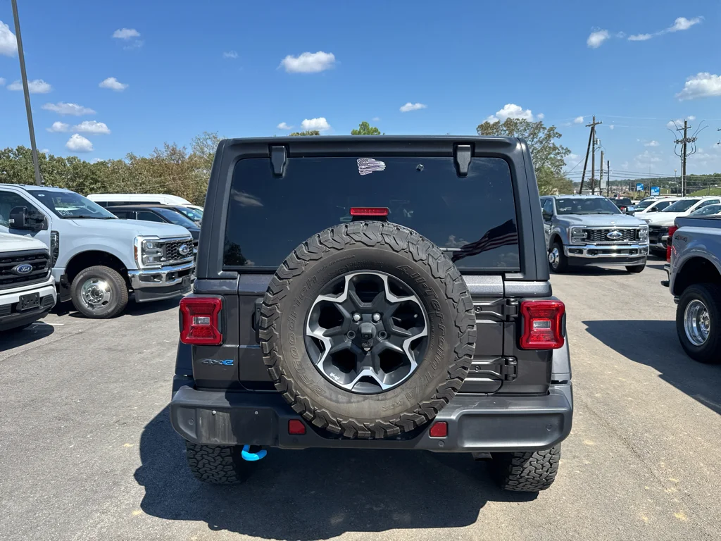 Used 2021 Granite Crystal Clearcoat Metallic Jeep Unlimited Rubicon image 6