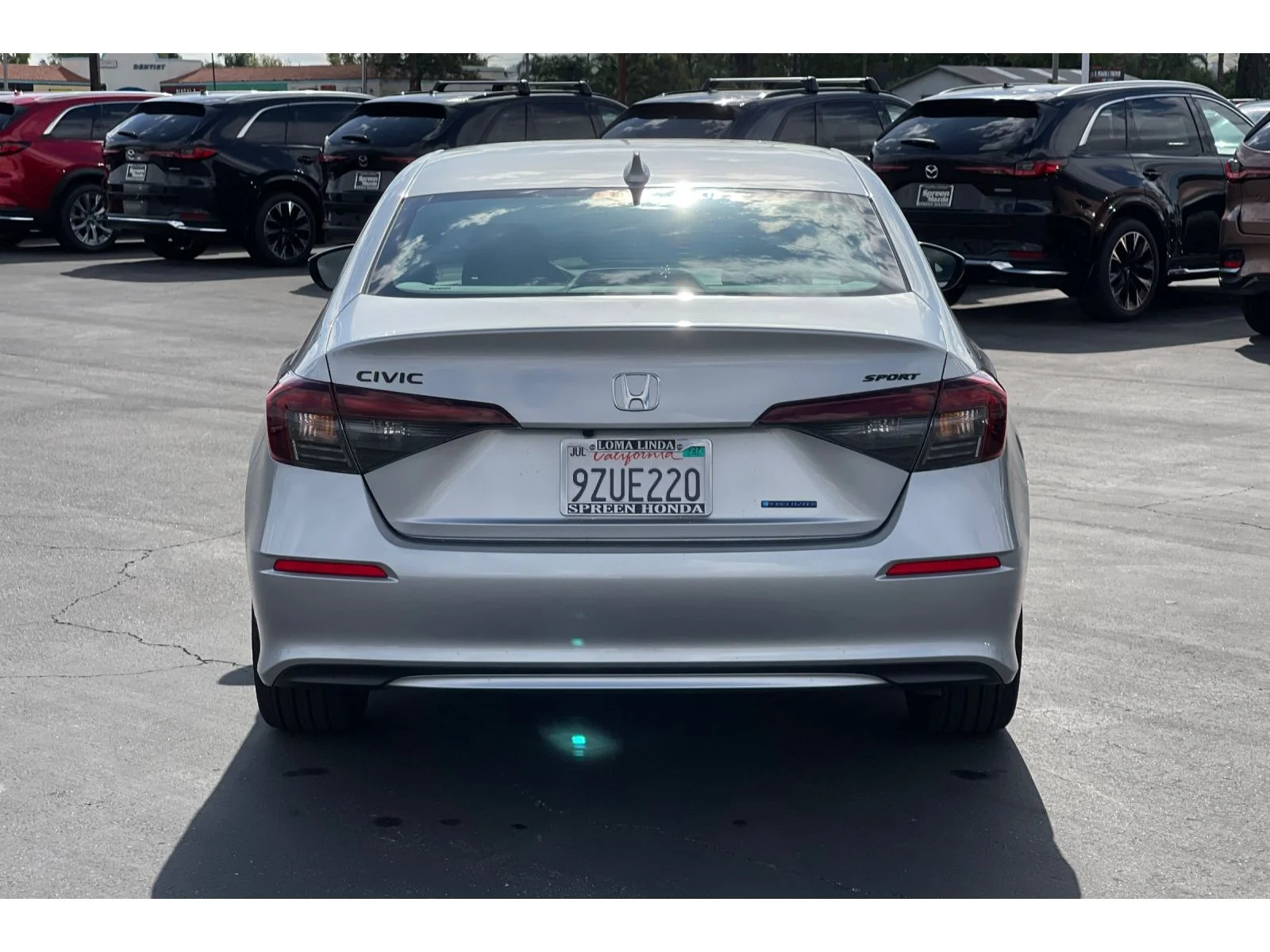 Used 2026 Solar Silver Metallic Honda Sport image 4