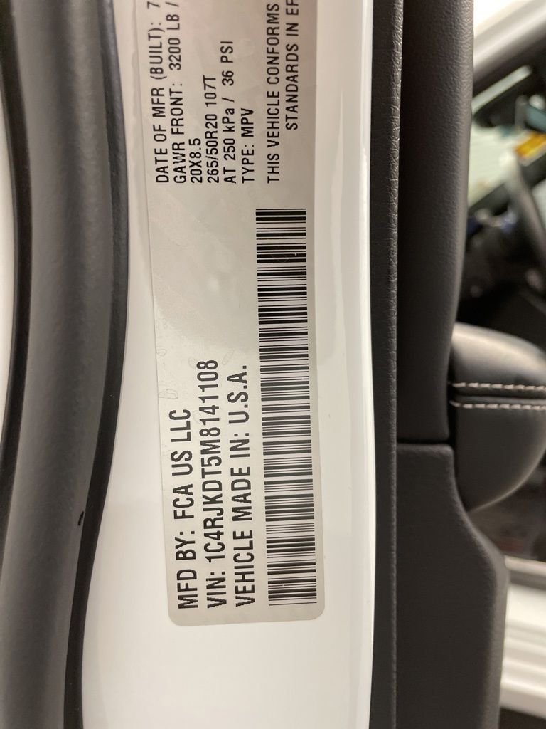 Certified Used 2021 White Jeep Overland image 40
