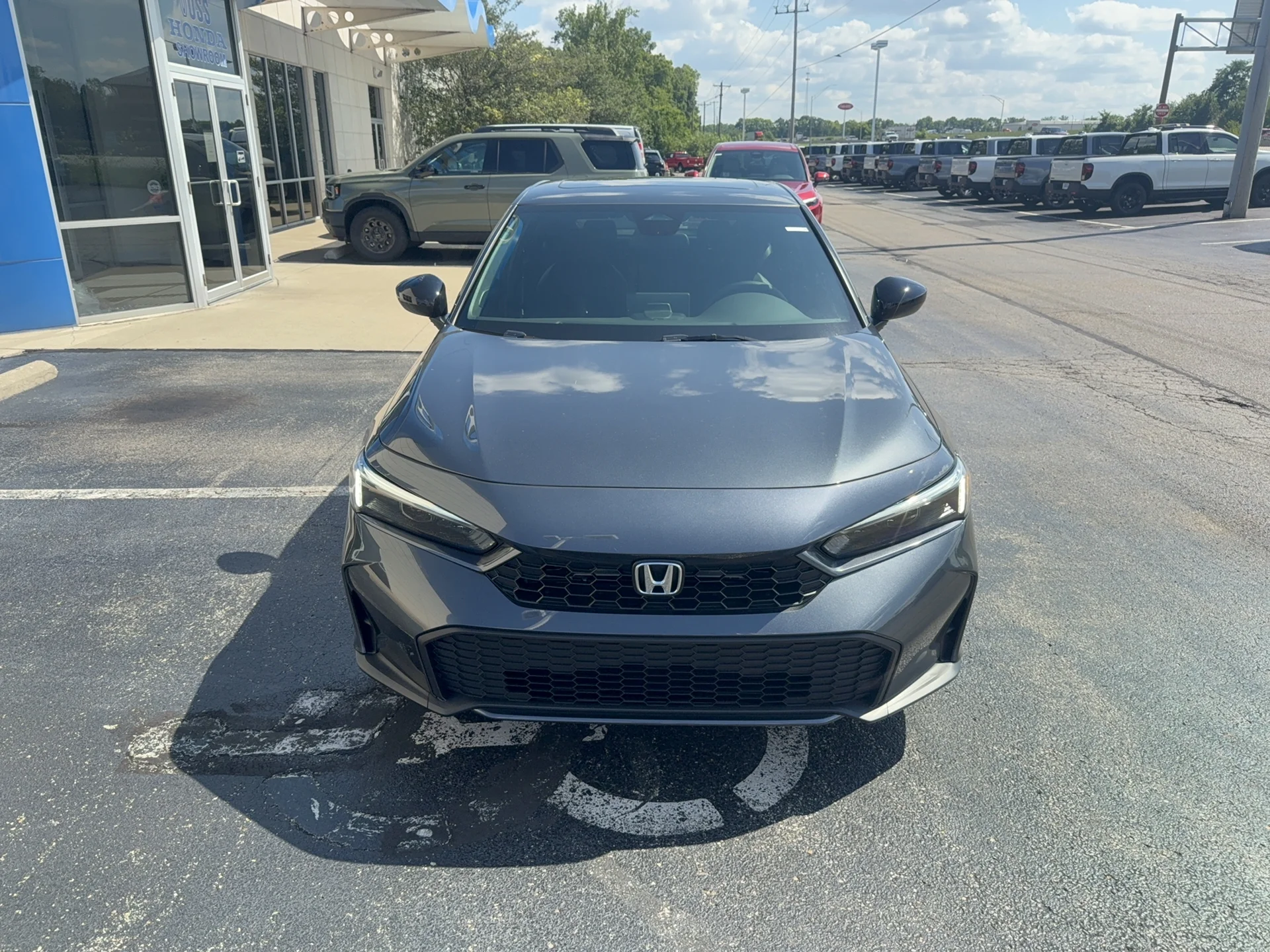 New 2026 Meteorite Gray Metallic Honda Sport image 2