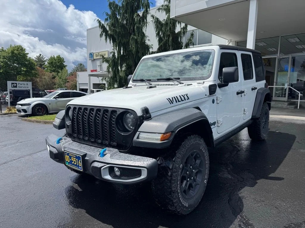 Used 2023 White Jeep Base 4xe image 3