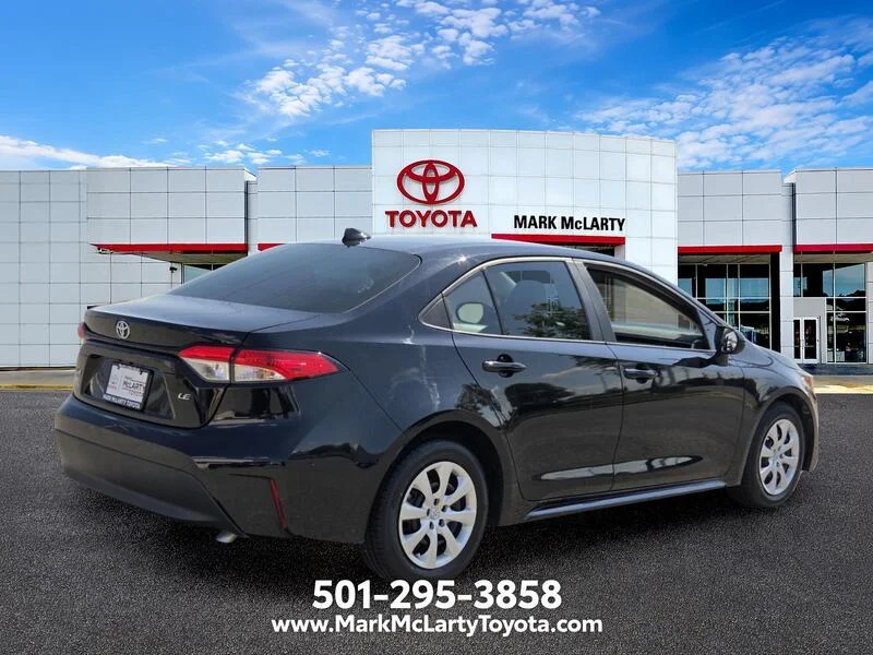 Used 2024 Midnight Black Metallic TOYOTA LE CVT image 5