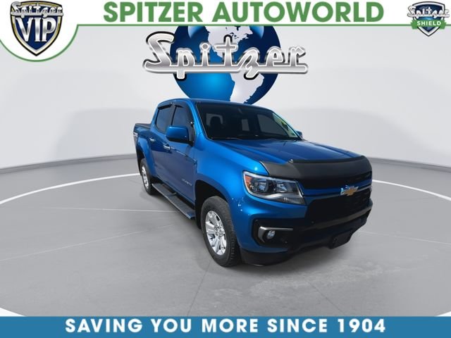 Used 2022 Blue Chevrolet LT image 3
