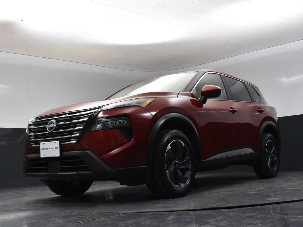 Certified Used 2025 Red Nissan SV image 34
