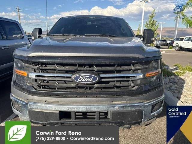 Used 2024 Gray Metallic Ford XLT image 2