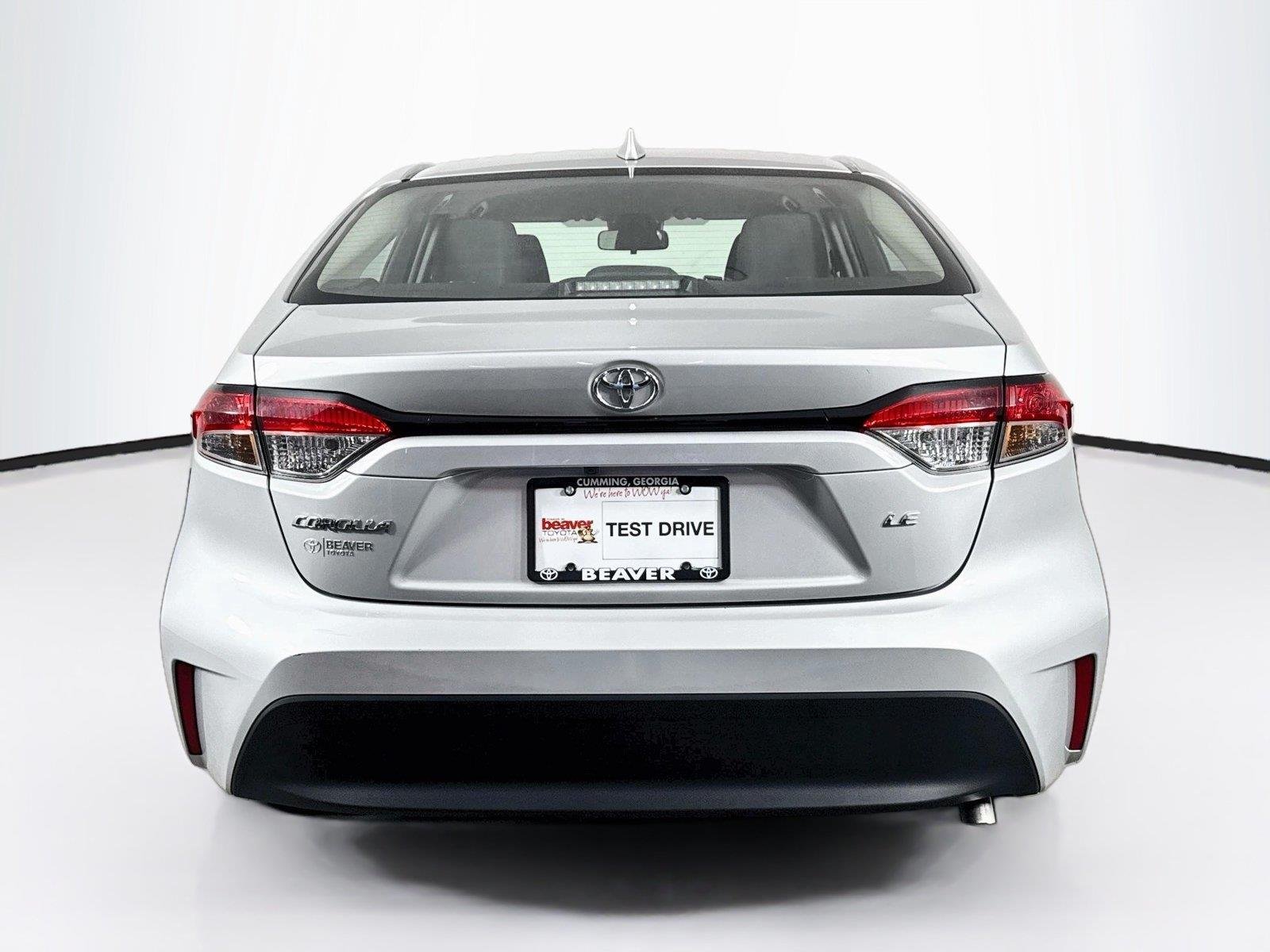 Certified Used 2024 Classic Silver Metallic Toyota LE image 12