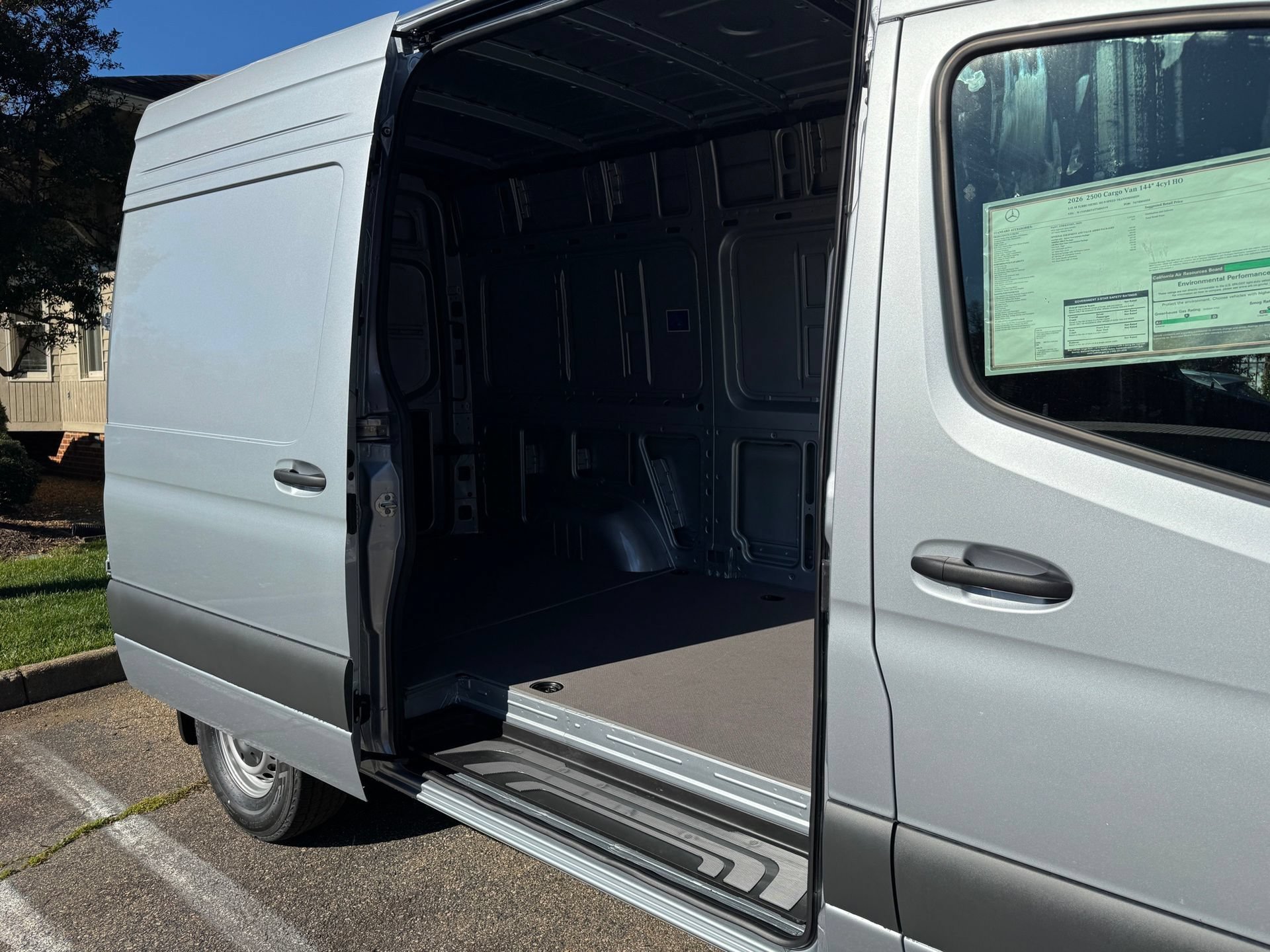 New 2026 High-tech silver metallic Mercedes-Benz Cargo 144 WB image 47
