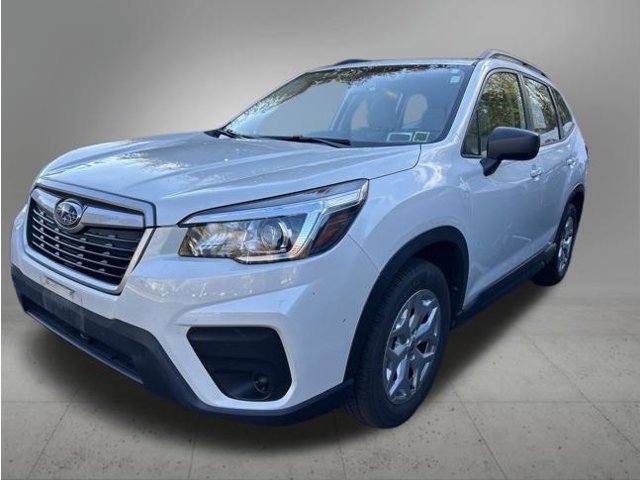 Used 2020 Crystal White Pearl Subaru Base image 1