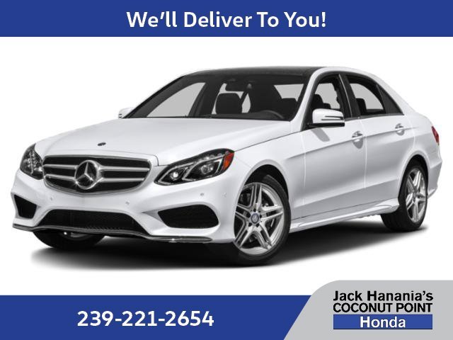 Used 2015 Blue Mercedes-Benz E 350 image 1