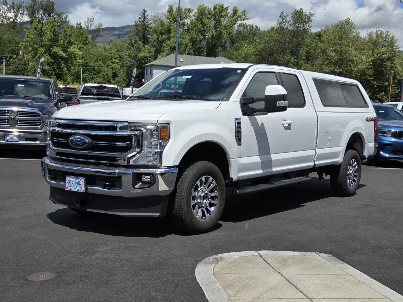 Used 2022 Oxford White Ford LARIAT image 1